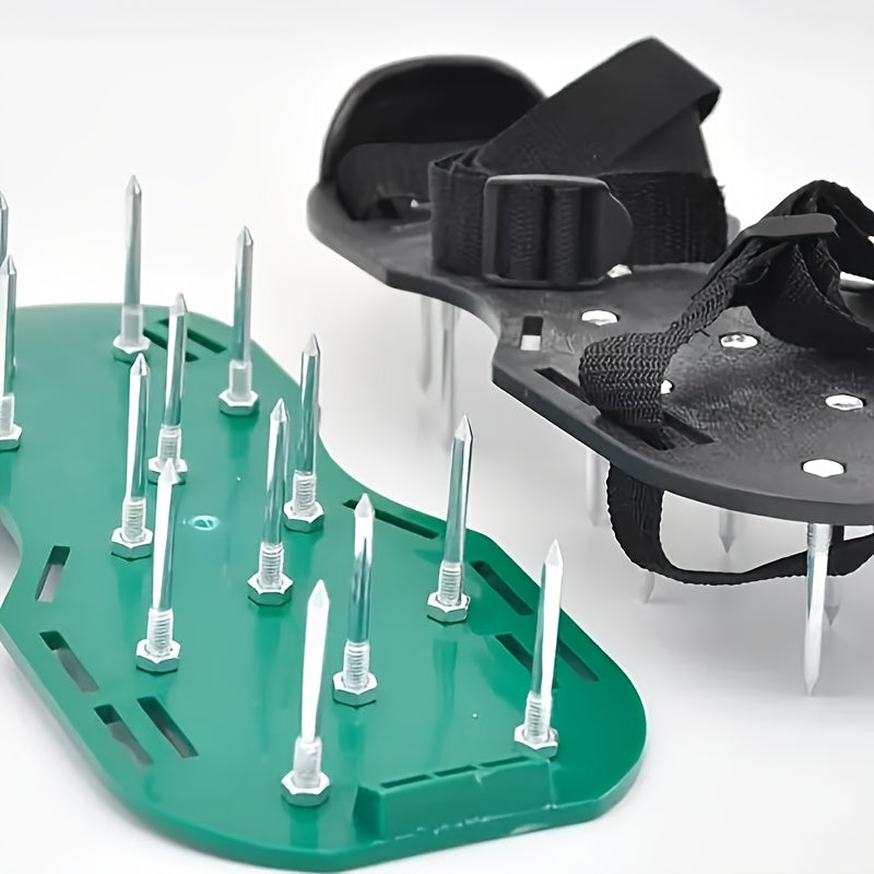 garden aeration shoes lawn spike shoes inflatable aeration