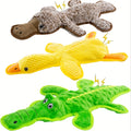 3pcs durable squeaky dog chew toys no stuffing interactive
