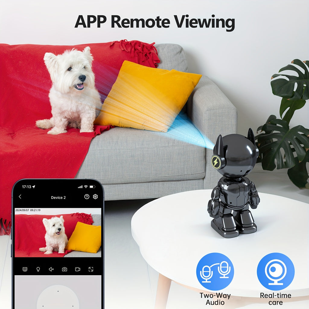 5mp hd smart phone robot camera indoor cameras audio video