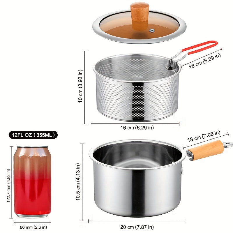 a versatile cookware collection made stainless steel