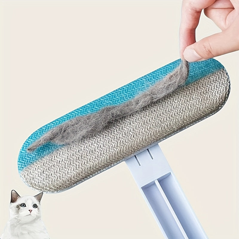 1  functional pet hair remover long handle durable