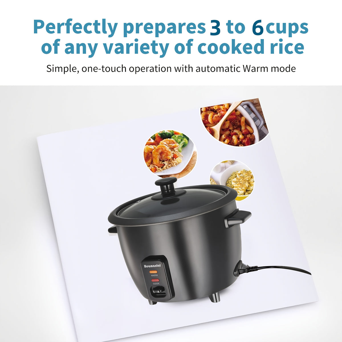 rice cooker removable nonstick pot yogurt maker auto keep
