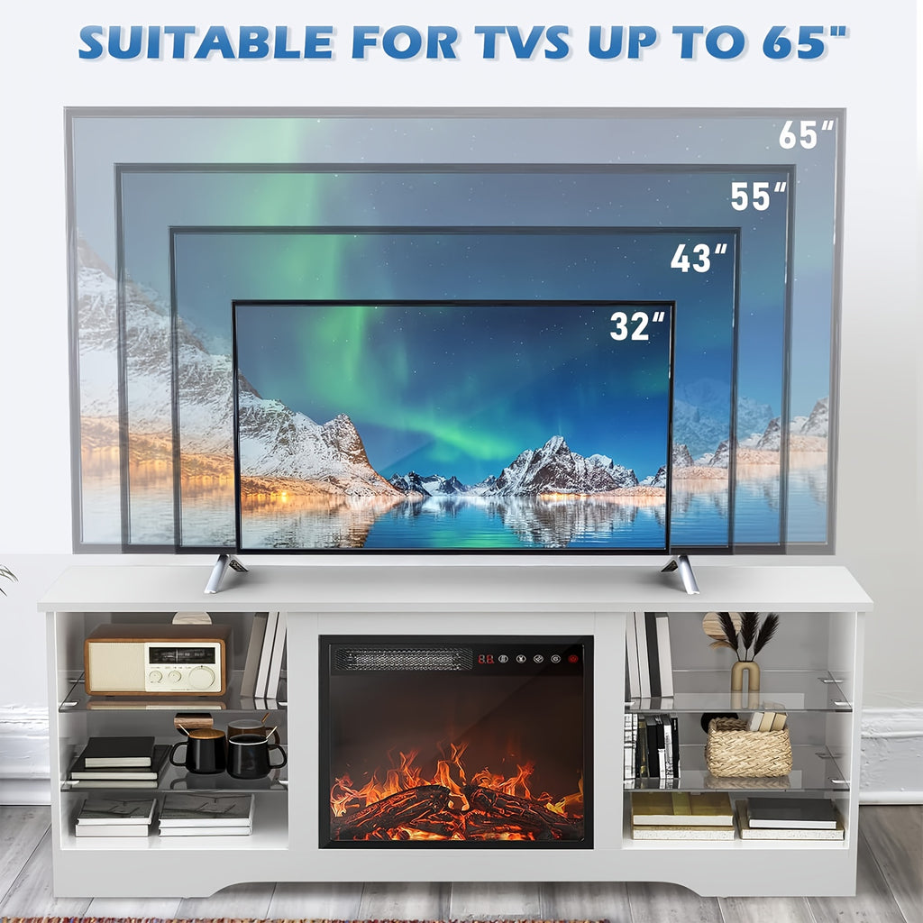 fireplace tv stand 18 inch fireplace modern entertainment