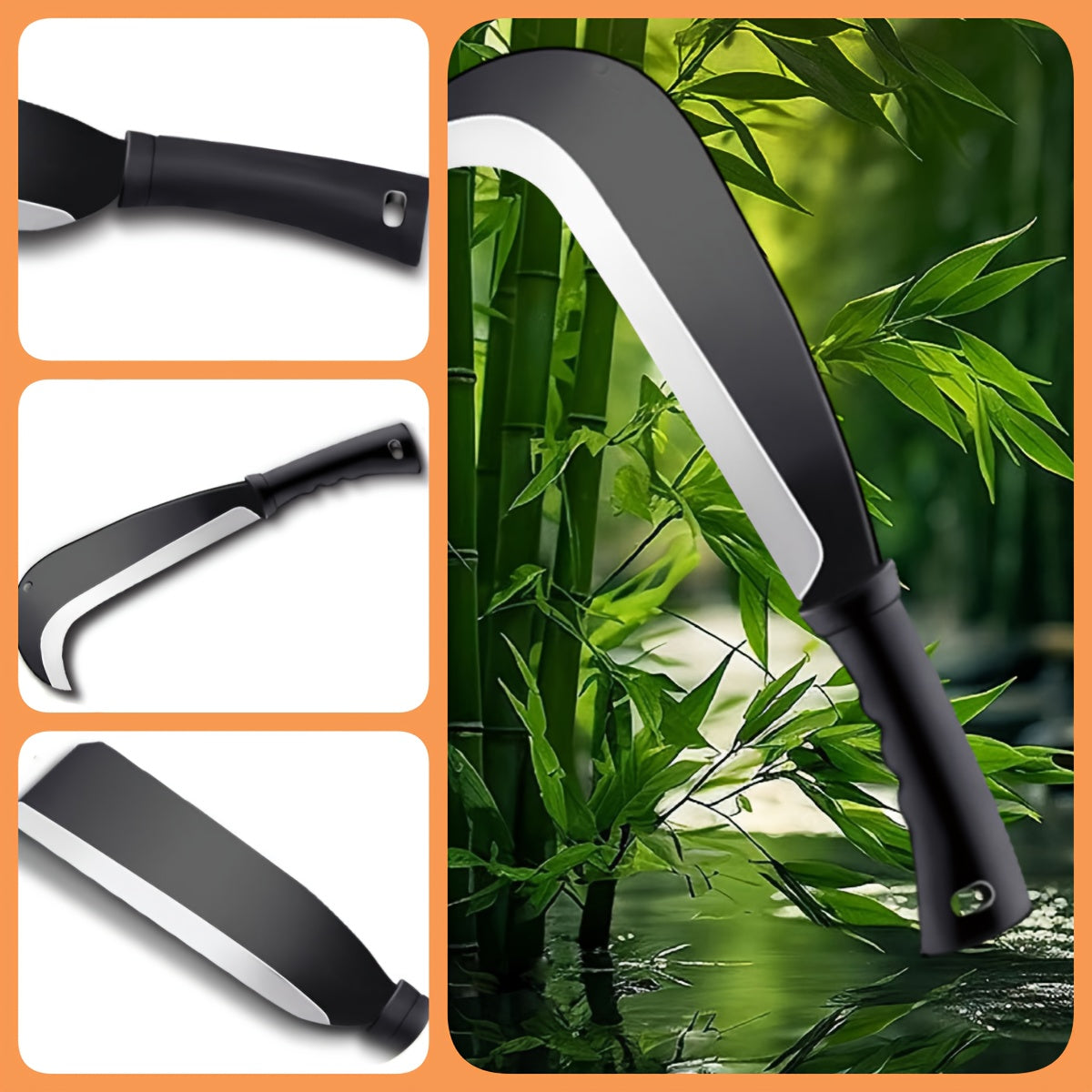 1pc   steel heavy duty   hook machete suitable