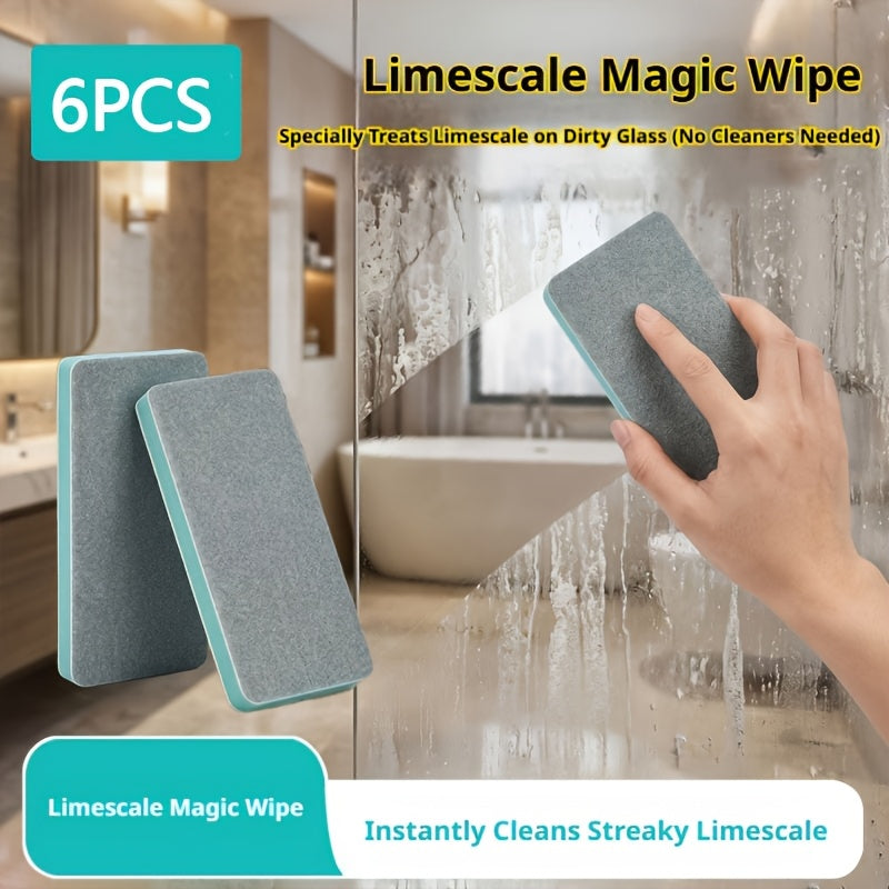 6pcs commercial industrial stain limescale cleaning brushes