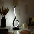 1pc minimalist modern iron usb three color dimmable desktop