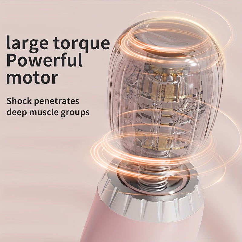 portable handheld massager usb rechargeable relaxation