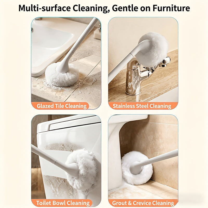 bathtub cleaning brush 19 3 long handle multi purpose