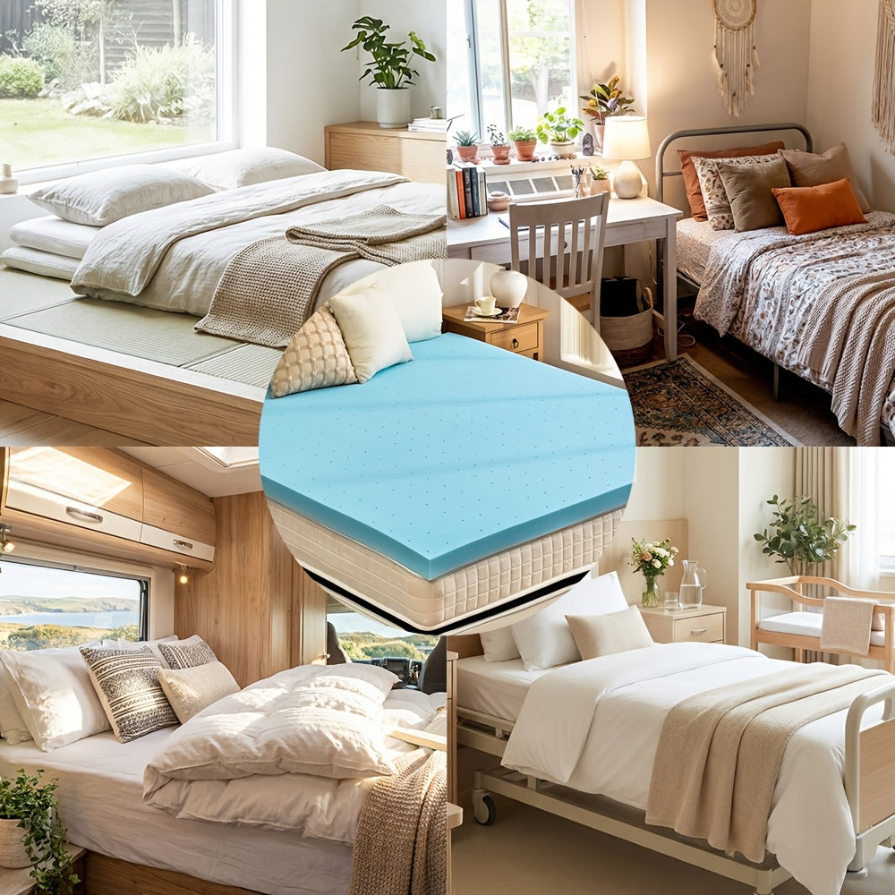 cooling gel mattress topper gel premium memory foam mattress