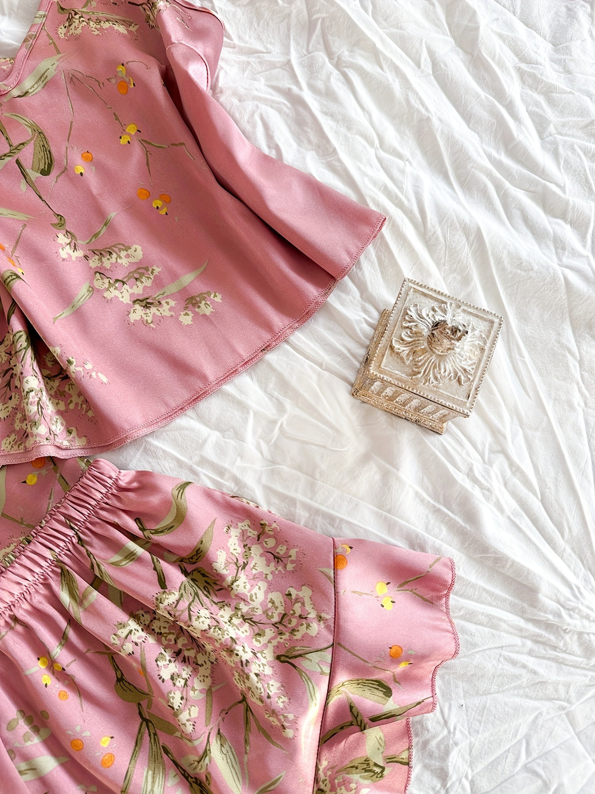 womens   breathable comfortable printed nightgown