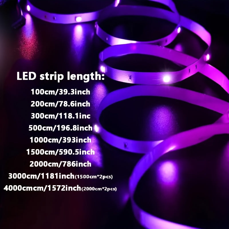 lqhzmyy smart bedroom led light strip   control