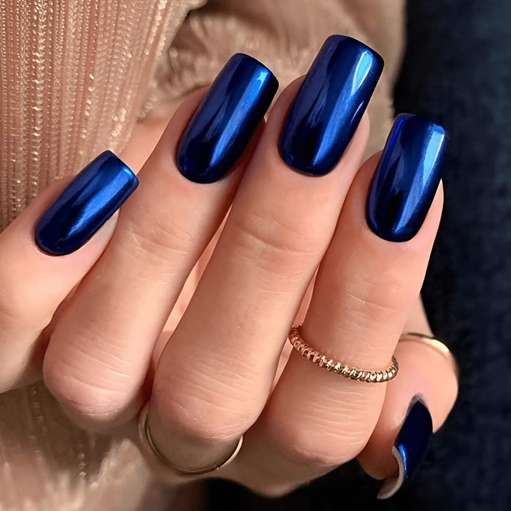 burnt metal royal   polish 10  blue