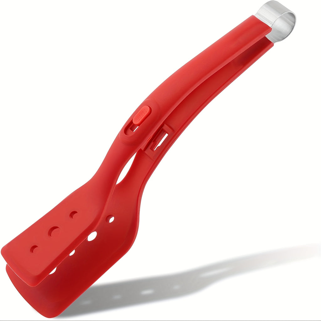 2 in 1 stainless steel silicone cooking tongs bbq