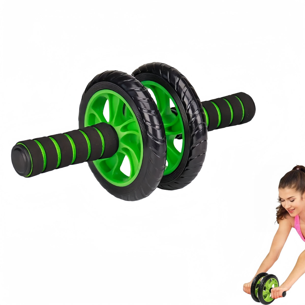 14 inch non slip ab roller core workouts durable pp material