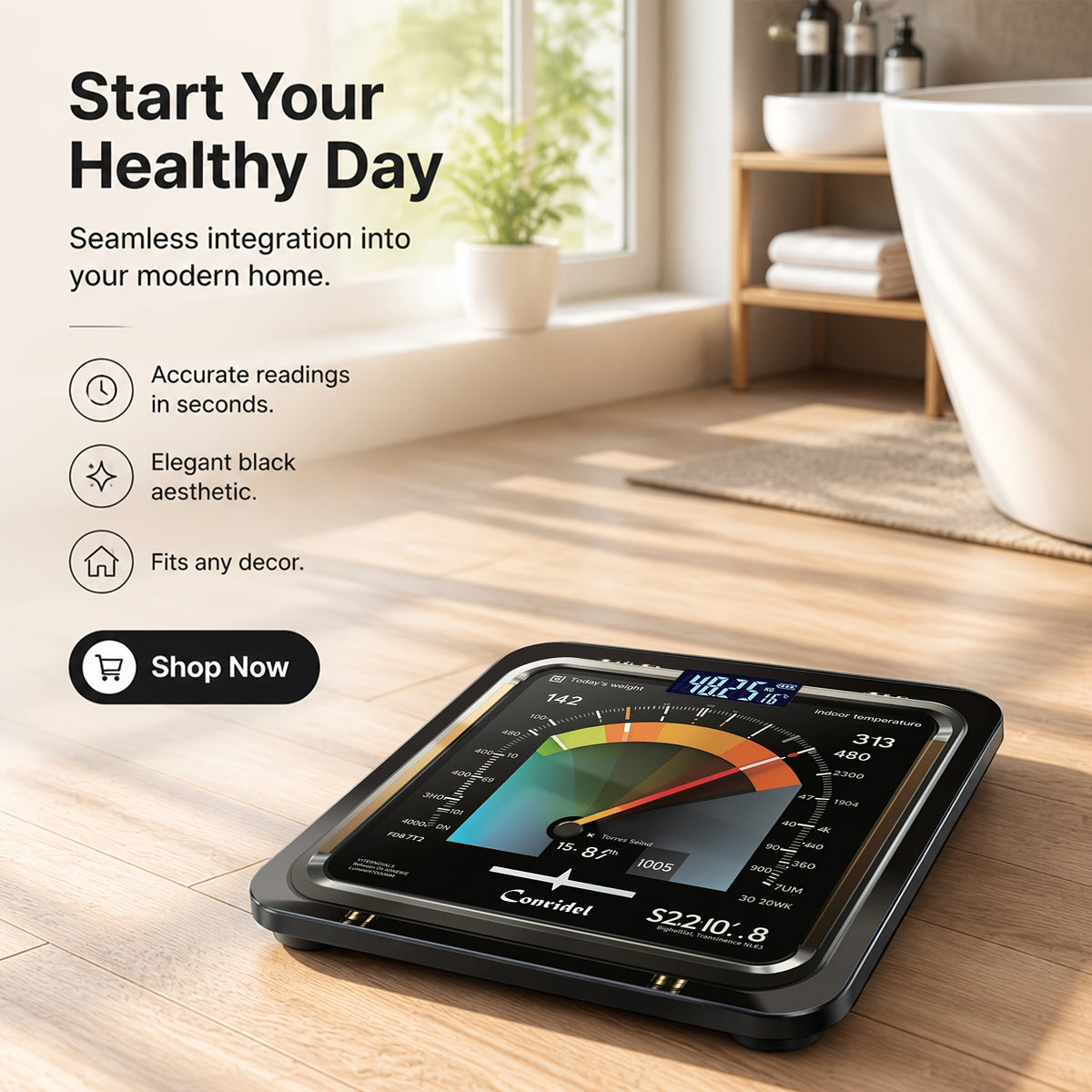high definition uv color printing digital weight scale