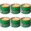 6pcs citronella candles outdoor 4 4   6 150 hours