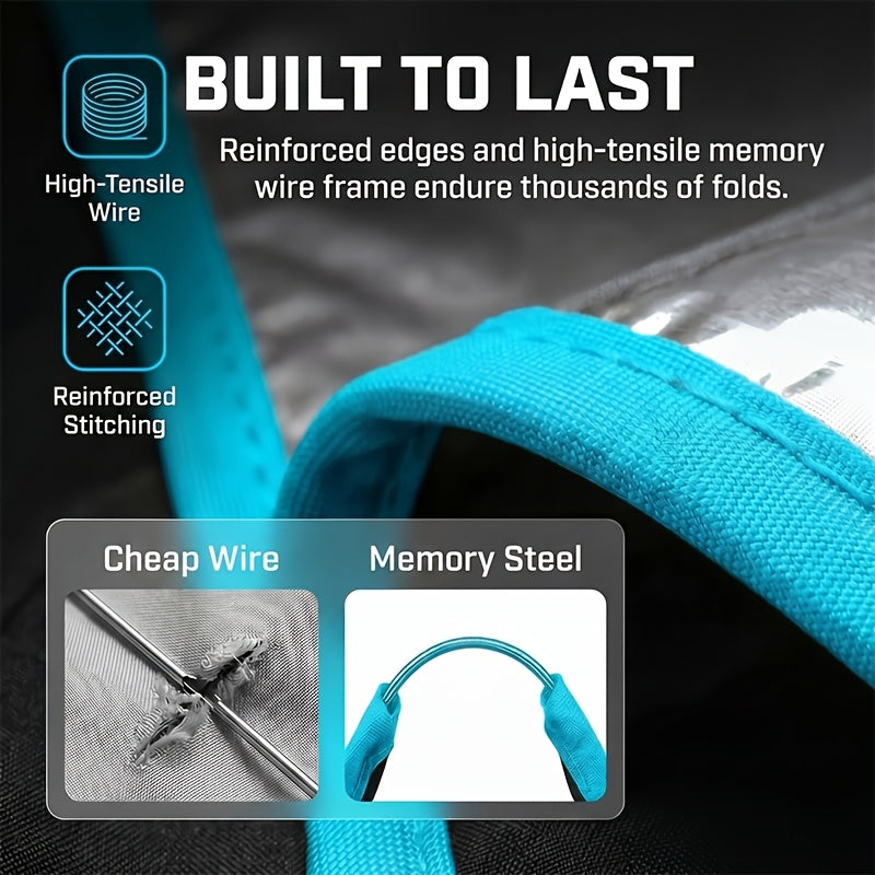 thick durable car sunshade front gear multi layer sunshade