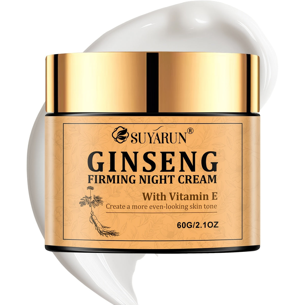suyarun ginseng skincare night cream enriched retinol