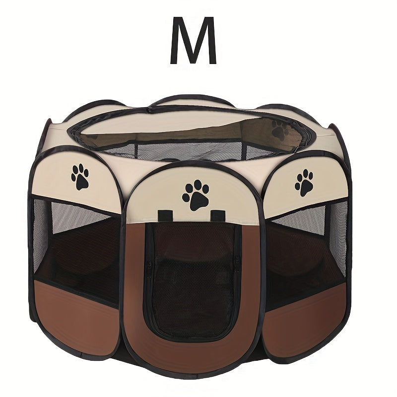 durable oxford cloth octagonal pet playpen