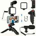 mobile vlog kit portable smartphone tripod