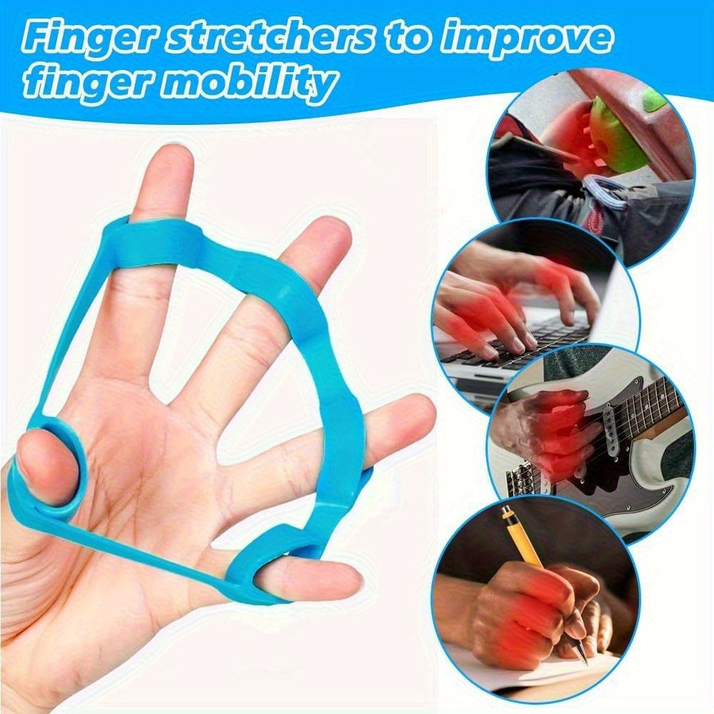 5pcs hand exerciser set finger trainer hedgehog ball soft