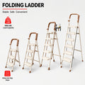 durable folding ladder 350 lbs capacity durable lightweight