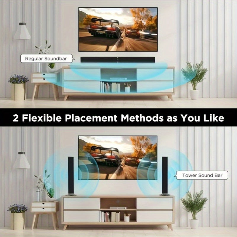 2   bar soundbar smart tv wireless speaker