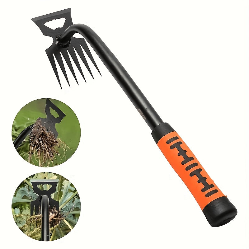 heavy duty manual weeding tool high   long handle