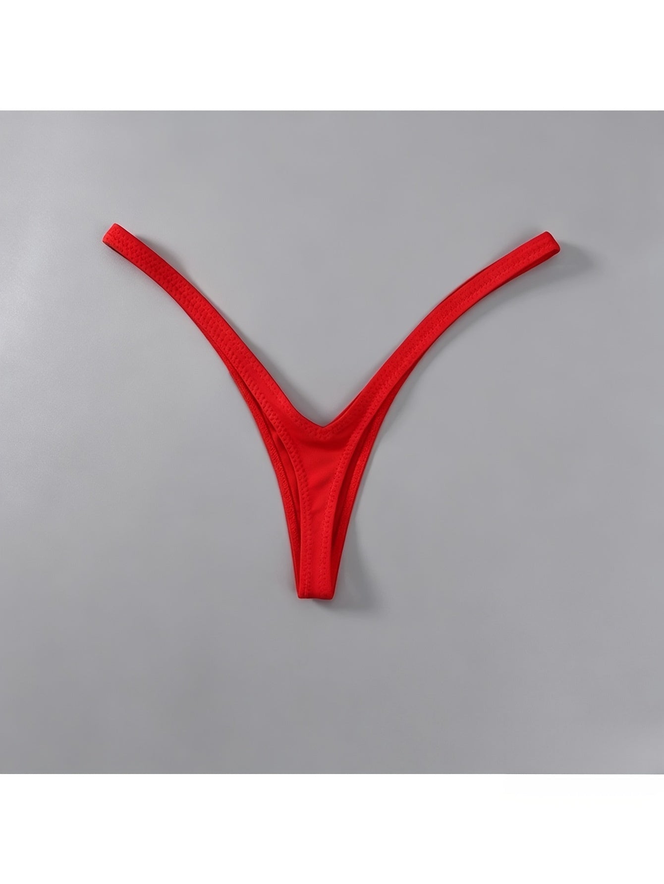 4pcs womens deep v   breathable one string   low