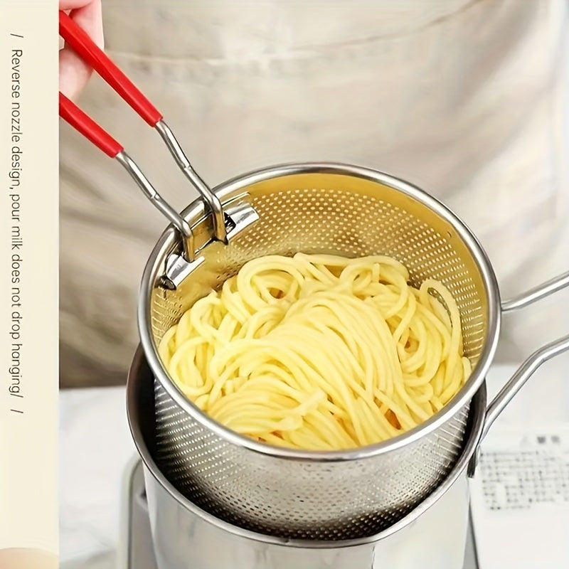 stainless steel deep fryers filter rack compact