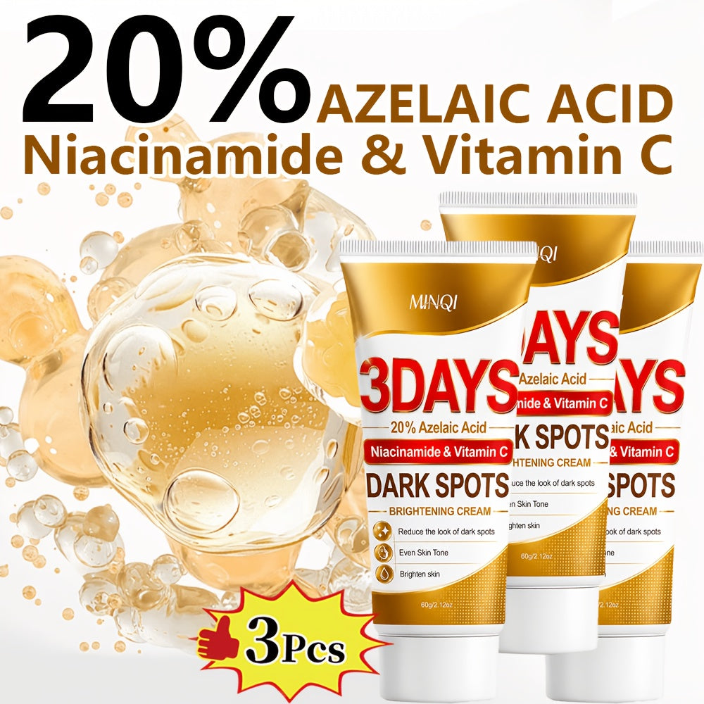 3pcs 3 day pore dark spot brightening cream cooling de