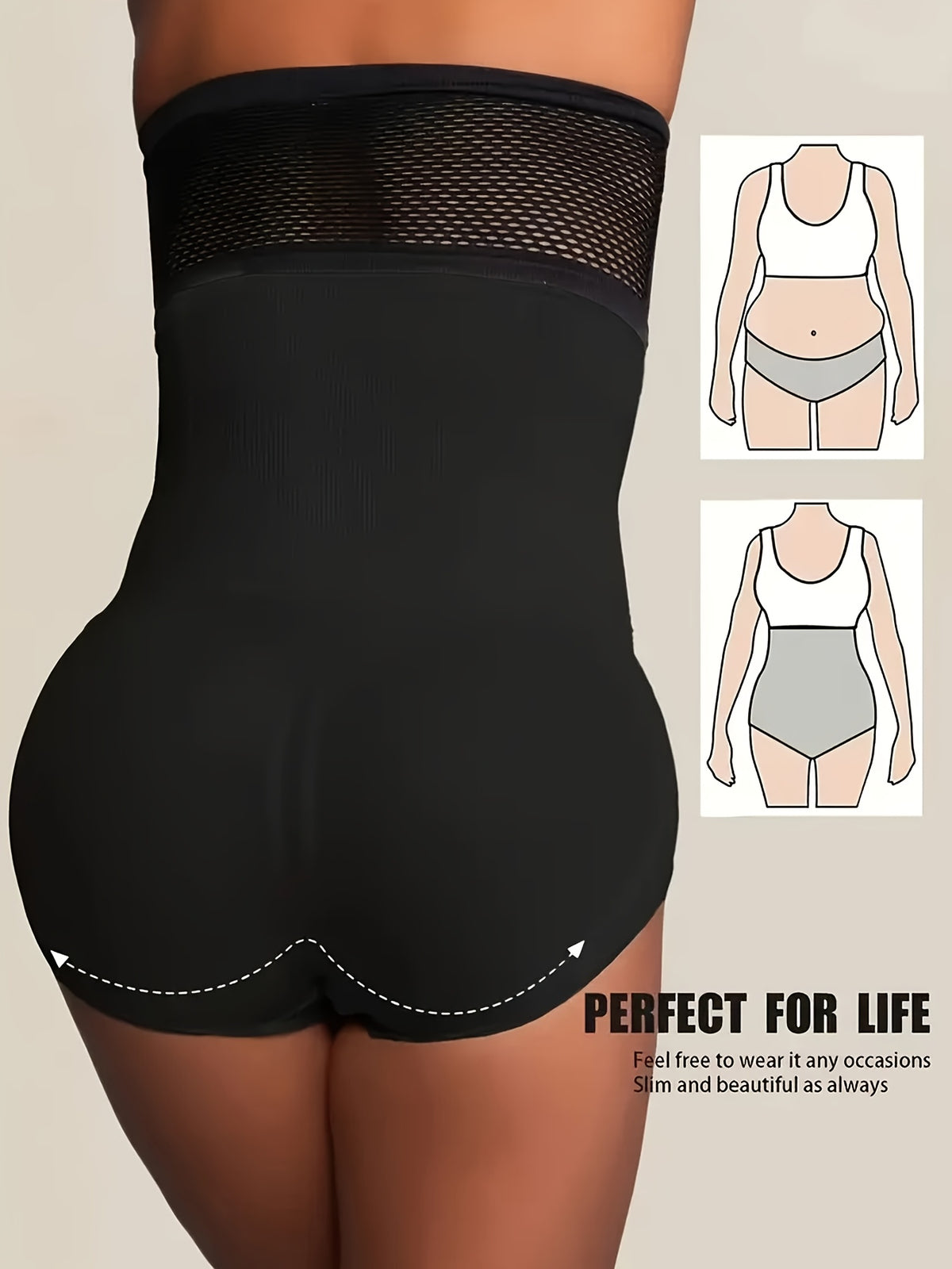 high waist tummy control shapewear panties women waist