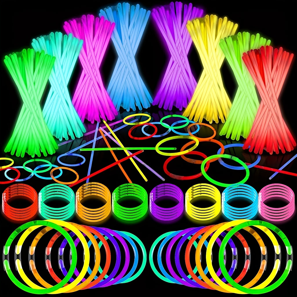 gift high quality set 110pcs 55 glow stick bracelets 55