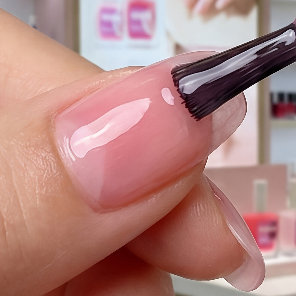 clear pink nail strengthener keratin