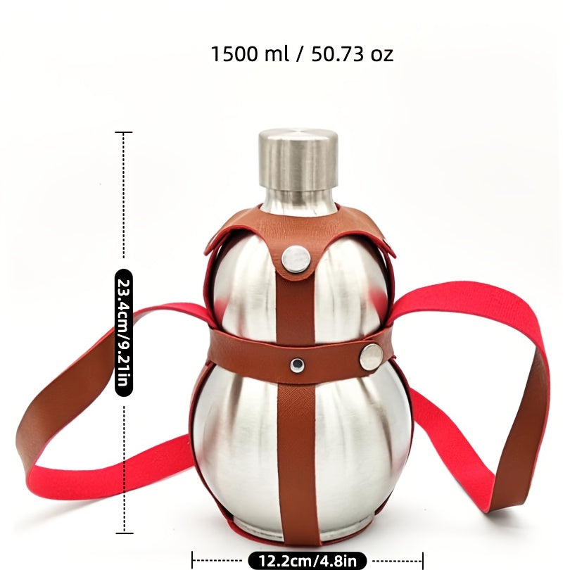 304 stainless steel gourd   food grade portable wine