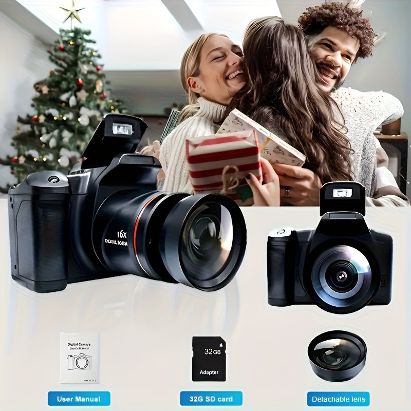 gift digital camera photography 2 4 inch lcd screen 16x
