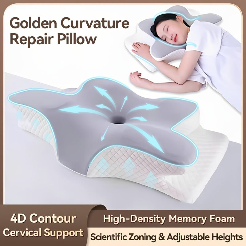 wkeff almohada cervical para cuello pillows sleeping