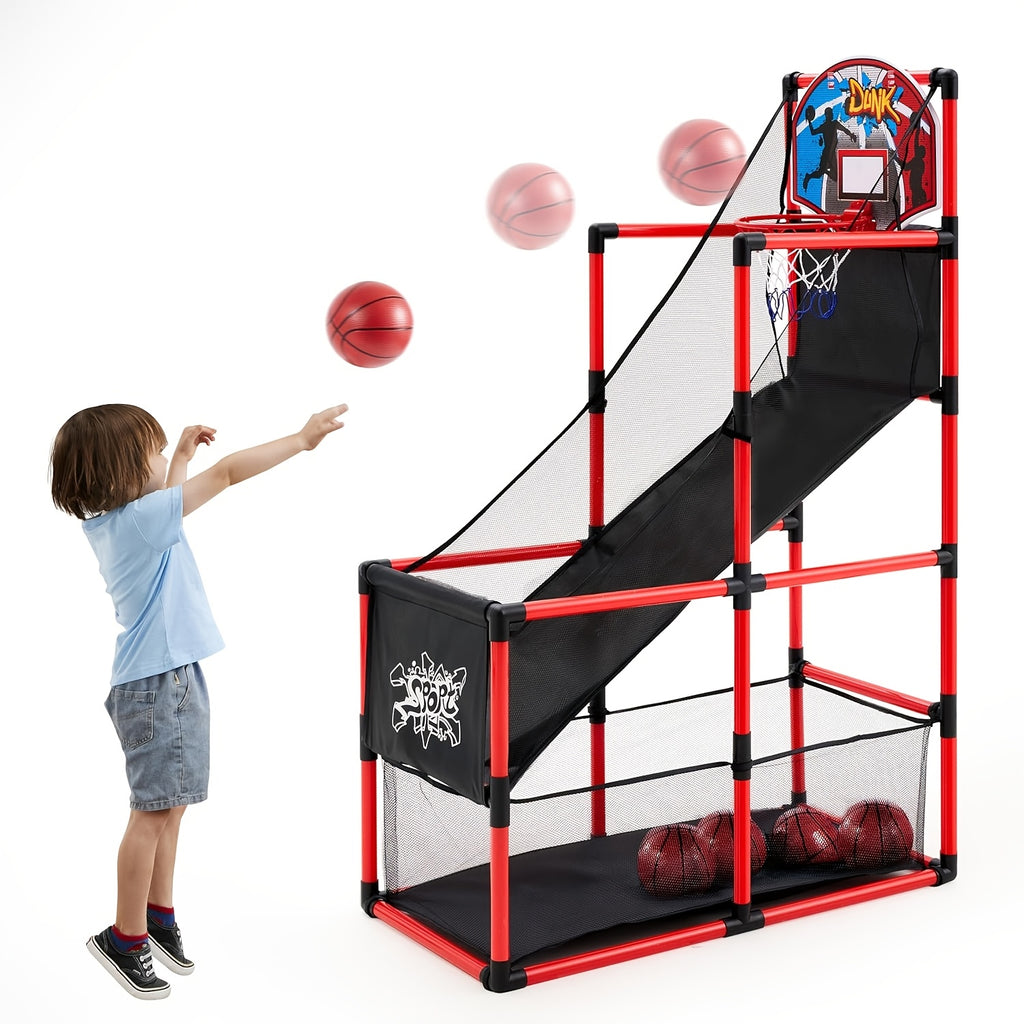 arcade basketball game set 4 balls   3 years old