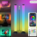 modern desktop ambient light sound activated led strip