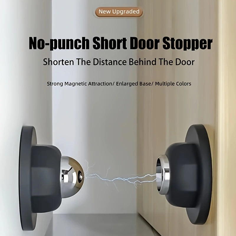2  magnetic door stoppers sturdy durable easy