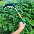 viral green pattern   sharp blade mowing balancing