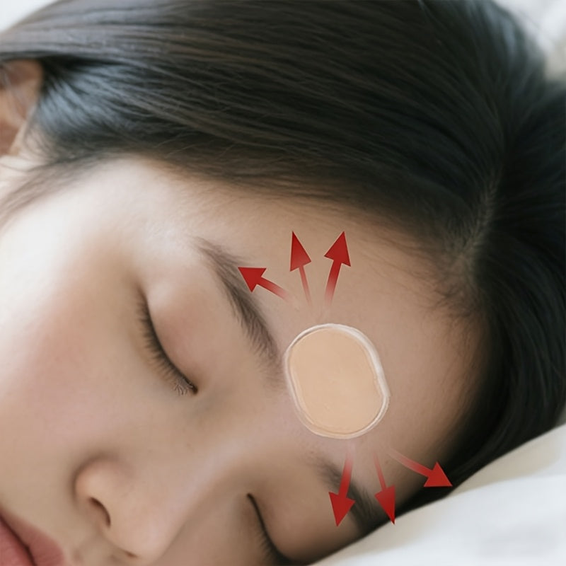 48pcs self   sleep forehead patches reusable elastic