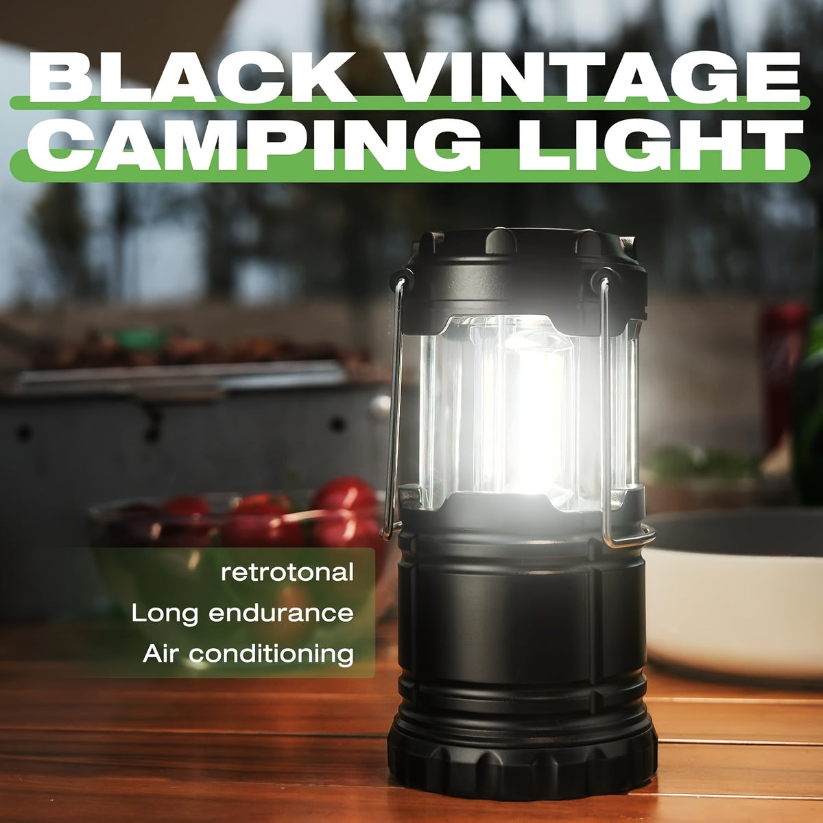 4pcs   led   portable collapsible