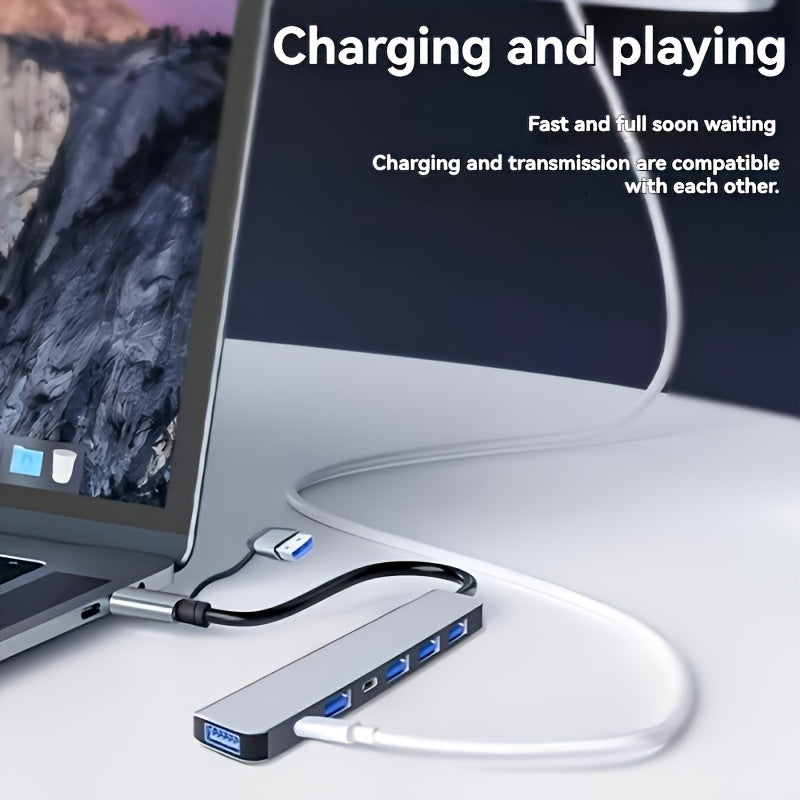 3 0 aluminum alloy   in   in one usb type c hub