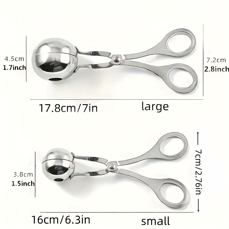 2pcs meatball maker stainless steel meat baller kitchen