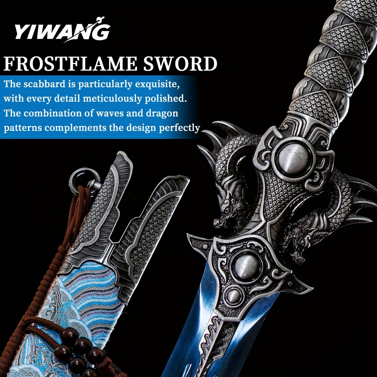 handmade   full tang dynasty heat treated blade