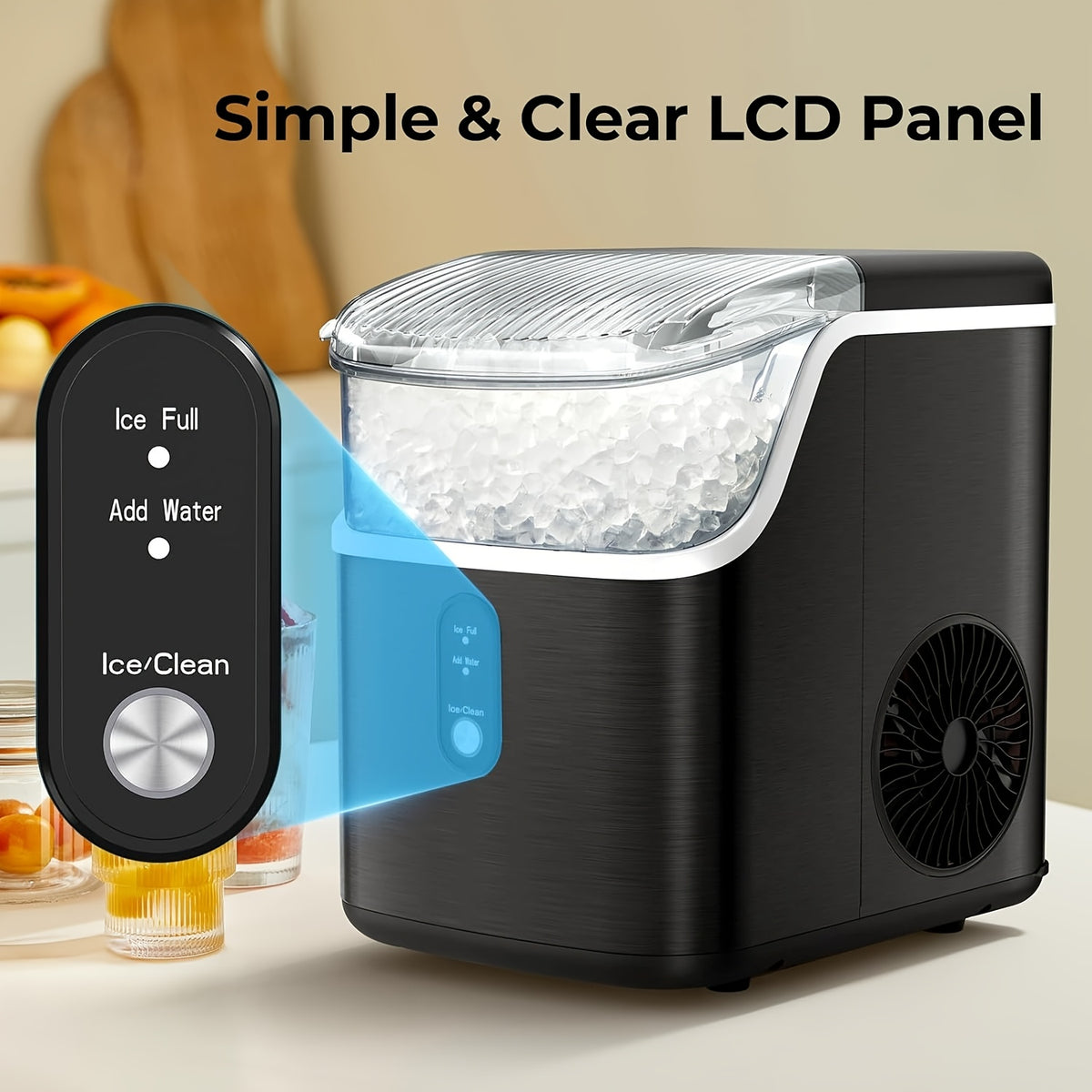 ice makers countertop 26 lbs day 35lbs day pebble ice