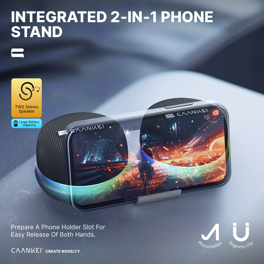 latest compact portable speaker a charging base 60 hour