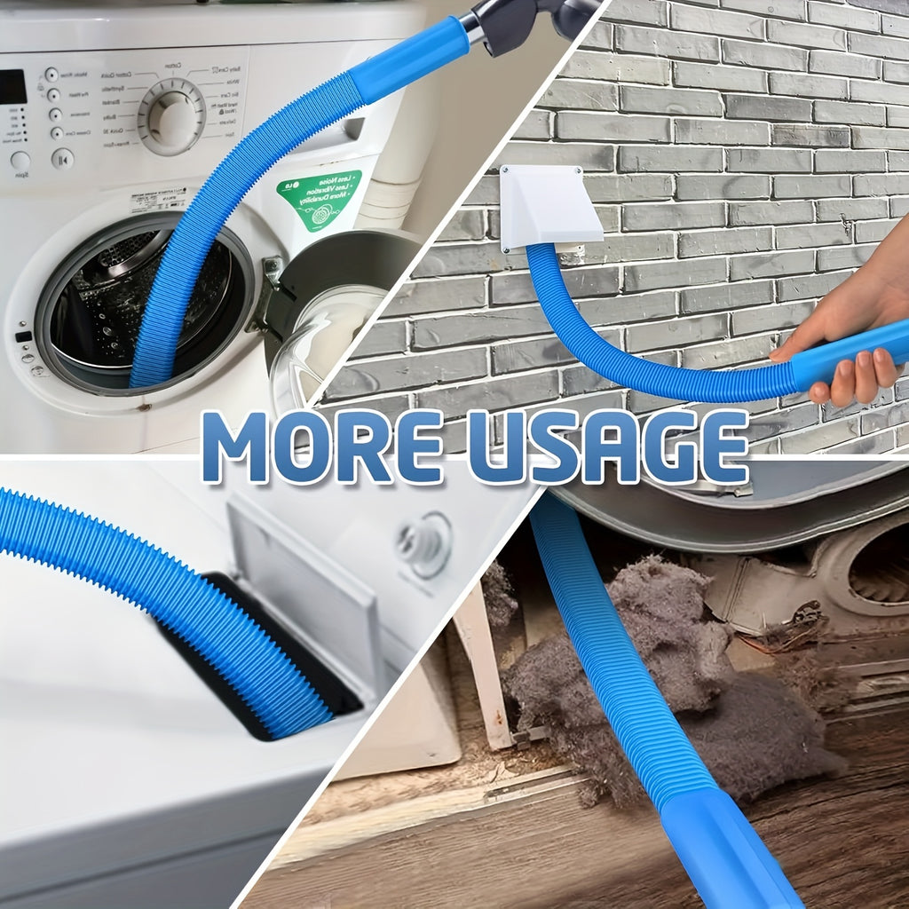 1pc dryer vent cleaner hose flexible lint removal vacuum