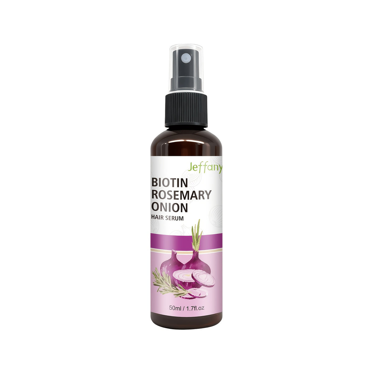 strengthening hair serum spray biotin rosemary onion oil